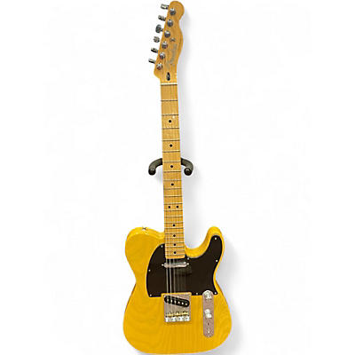 Used Fender SPECIAL EDITION DELUXE ASH TELECASTER Butterscotch Blonde Solid Body Electric Guitar