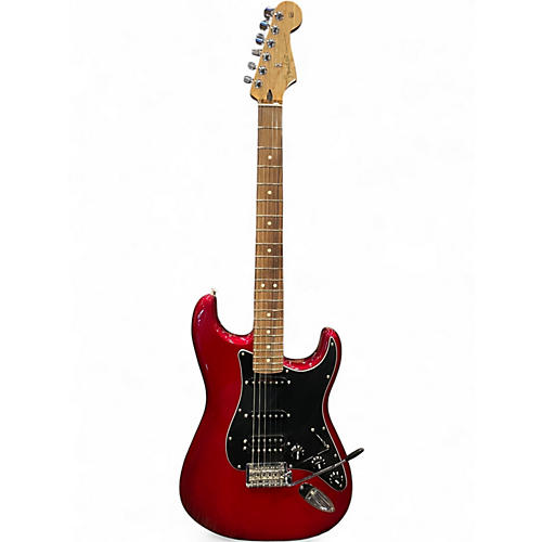 Used Fender SPECIAL EDITION PLAYER STRATOCASTER Candy Apple Red Solid Body Electric Guitar Candy Apple Red