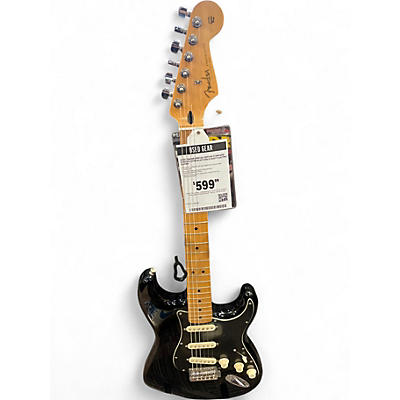 Used Fender SPECIAL EDITION STANDARD STRATOCASTER Black Solid Body Electric Guitar