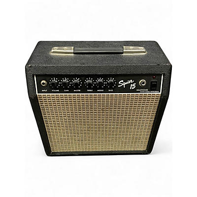 Used Fender SQUIER 15 Guitar Combo Amp