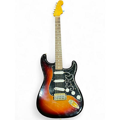 Used Fender SRV Signature Stratocaster 3 Color Sunburst Solid Body Electric Guitar