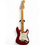 Used Fender SSS STRATOCASTER Metallic Red Solid Body Electric Guitar Metallic Red