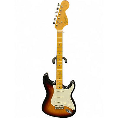Used Fender ST-72 Reissue Stratocaster 3 Color Sunburst Solid Body Electric Guitar