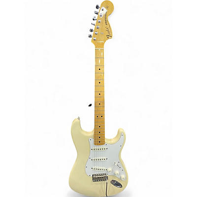 Used Fender ST68 68 reissue made in Japan Olympic White Solid Body Electric Guitar