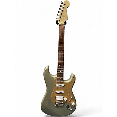 Used Fender STANDARD STRATOCASTER HSS Silver Solid Body Electric Guitar