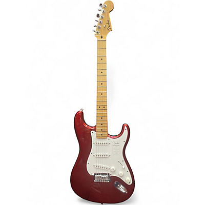 Used Fender STANDARD STRATOCASTER SSS Candy Cola Solid Body Electric Guitar