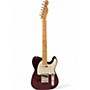 Used Fender STANDARD TELECASTER Wine Red Solid Body Electric Guitar Wine Red