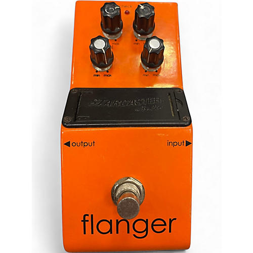 Used Fender STARCASTER FLANGER Effect Pedal
