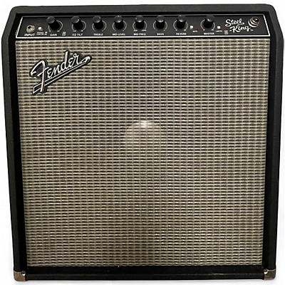Used Fender STEEL KING Guitar Combo Amp