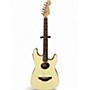 Used Fender STRATACOUSTIC OWT Vintage White Acoustic Electric Guitar Vintage White
