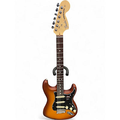 Used Fender STRATOCASTER AMERICAN PERFORMER 2 Tone Sunburst Solid Body Electric Guitar
