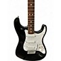 Used Fender STRATOCASTER BLACK Solid Body Electric Guitar BLACK