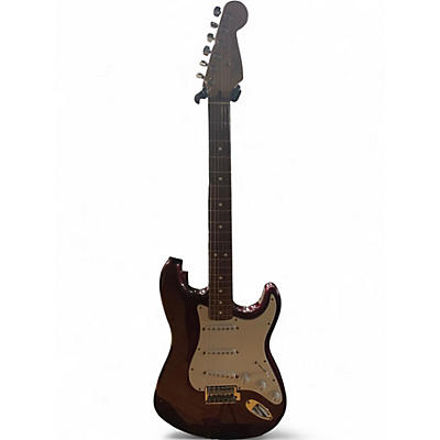 Used Fender STRATOCASTER Black Cherry Solid Body Electric Guitar
