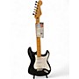 Used Fender STRATOCASTER Black Solid Body Electric Guitar Black