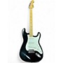 Used Fender STRATOCASTER Black Solid Body Electric Guitar Black