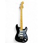 Used Fender STRATOCASTER Black Solid Body Electric Guitar Black