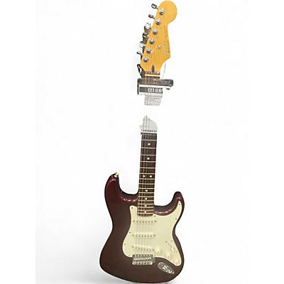 Used Fender STRATOCASTER Burgundy Solid Body Electric Guitar