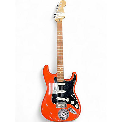 Used Fender STRATOCASTER Fiesta Red Solid Body Electric Guitar