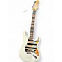 Used Fender STRATOCASTER MODDED WHITE W/ DECALS Solid Body Electric Guitar WHITE W/ DECALS