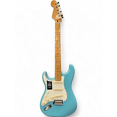 Used Fender STRATOCASTER PLAYER II SERIES LEFT HANDED AQUATONE BLUE Solid Body Electric Guitar