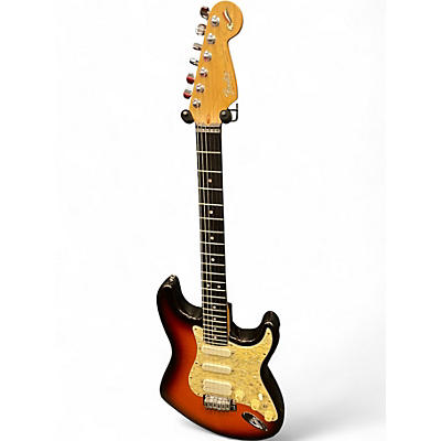 Used Fender STRATOCASTER PLUS 2 Tone Sunburst Solid Body Electric Guitar