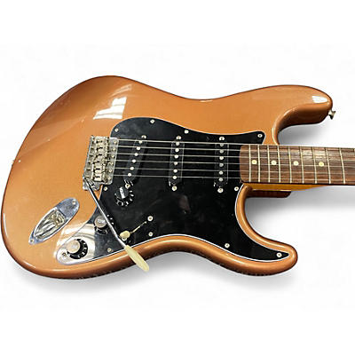 Used Fender STRATOCASTER metallic Solid Body Electric Guitar