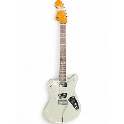 Used Fender SUPER-SONIC Alpine White Solid Body Electric Guitar