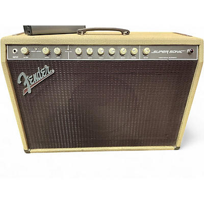Used Fender SUPER-SONIC Tube Guitar Combo Amp