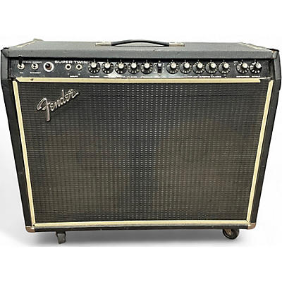Used Fender SUPER TWIN Tube Guitar Combo Amp