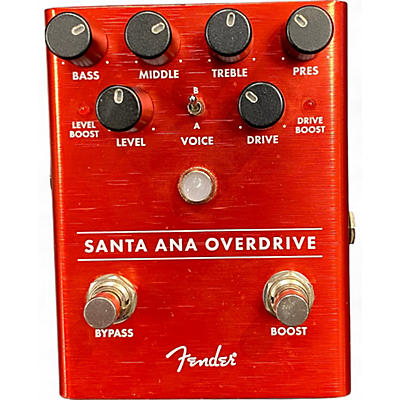 Used Fender Santa Ana Overdrive Effect Pedal