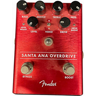 Used Fender Santa Ana Overdrive Effect Pedal