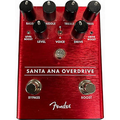 Used Fender Santa Ana Overdrive Effect Pedal