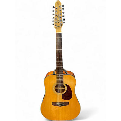 Used Fender Santa Maria Natural 12 String Acoustic Guitar