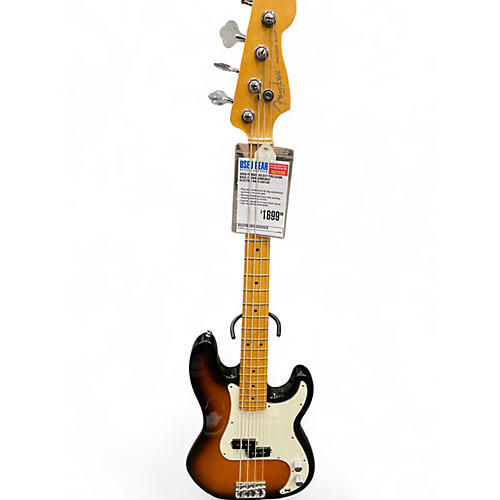 Used Fender Select Precision Bass 2 Tone Sunburst Electric Bass Guitar 2 Tone Sunburst
