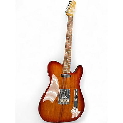 Used Fender Select Telecaster Carved Koa carved koa Solid Body Electric Guitar