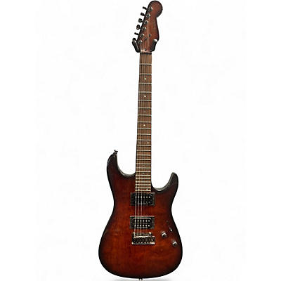 Used Fender Showmaster Amber Solid Body Electric Guitar