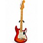 Used Fender Showmaster Red to Black Fade Solid Body Electric Guitar Red to Black Fade