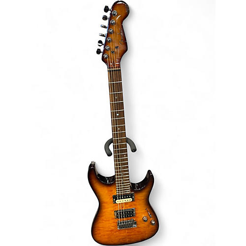 Used Fender Showmaster Tobacco Sunburst Solid Body Electric Guitar Tobacco Sunburst