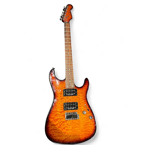 Used Fender Showmaster Trans Orange Solid Body Electric Guitar Trans Orange