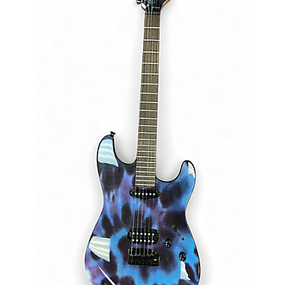 Used Fender Showmaster tie dye Solid Body Electric Guitar