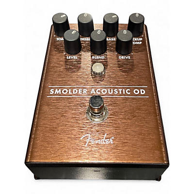 Used Fender Smolder Acoustic OD Effect Pedal