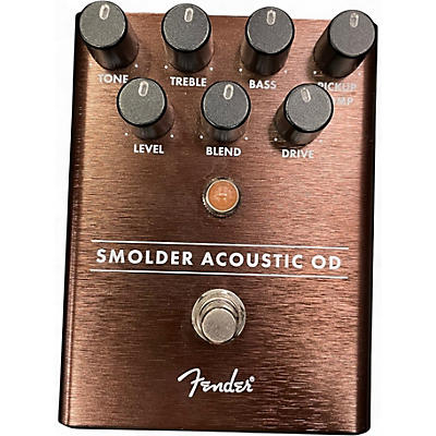 Used Fender Smolder Acoustic OD Effect Pedal