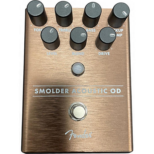 Used Fender Smolder Acoustic OD Effect Pedal