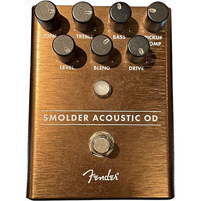 Used Fender Smolder Acoustic OD Effect Pedal