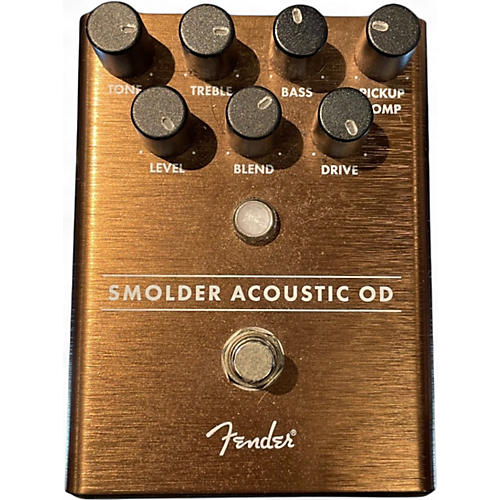 Used Fender Smolder Acoustic OD Effect Pedal