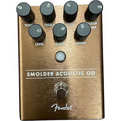 Used Fender Smolder Acoustic OD Effect Pedal