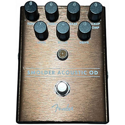 Used Fender Smolder Acoustic OD Effect Pedal
