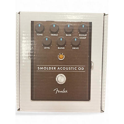 Used Fender Smolder Acoustic OD Effect Pedal