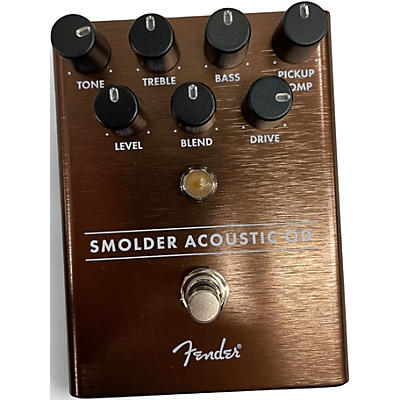 Used Fender Smolder Acoustic OD Effect Pedal