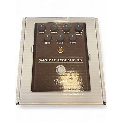 Used Fender Smolder Acoustic OD Effect Pedal